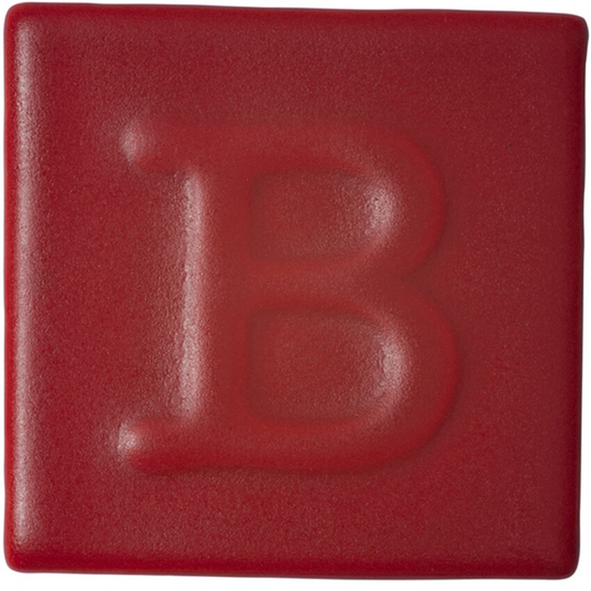Photograph: BOTZ Earthenware Brush-On Glaze: Matt Red 200ml