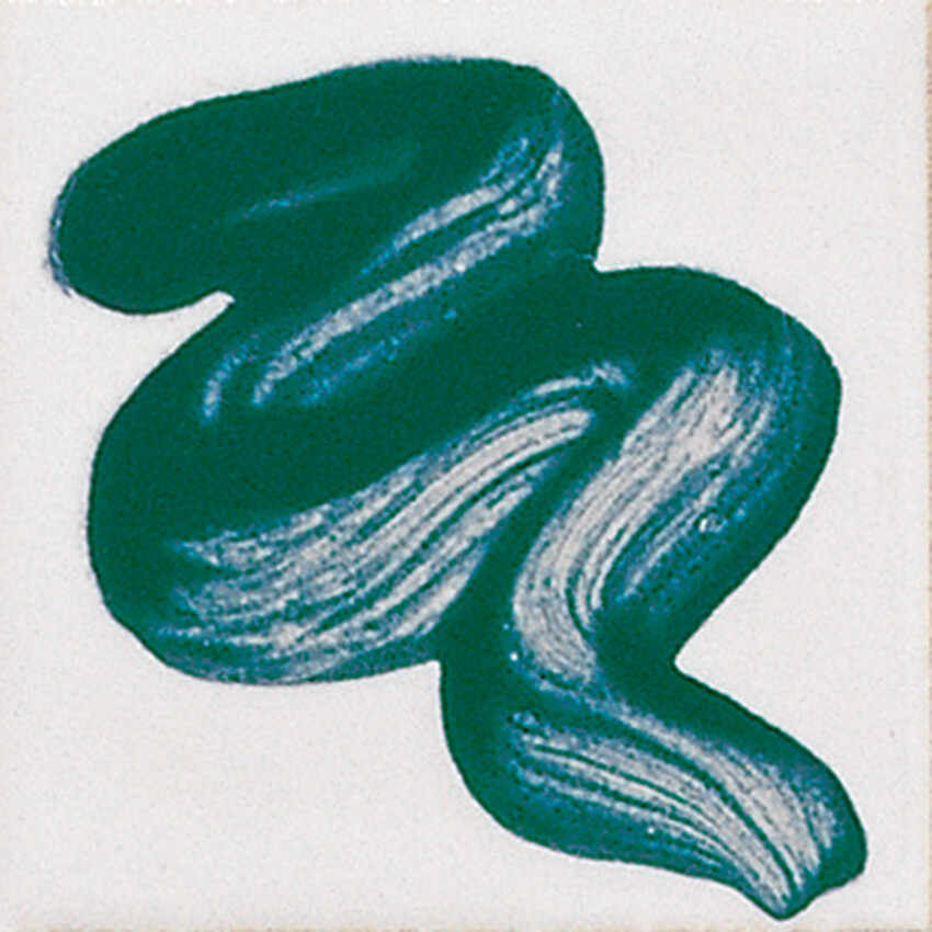Photograph: Botz Unidekor Brush On Glaze:  Blaugrun (Blue-Green) 30ml