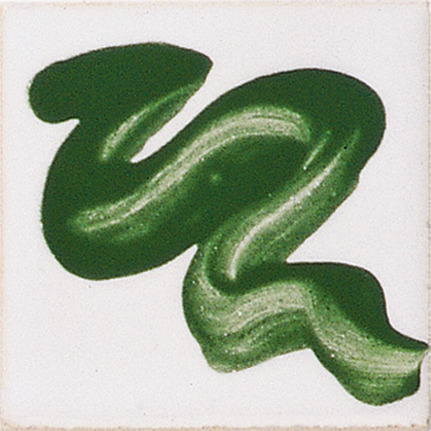 Photograph: Botz Unidekor Brush On Glaze:  Chromgrun (Chrome Green) 30ml