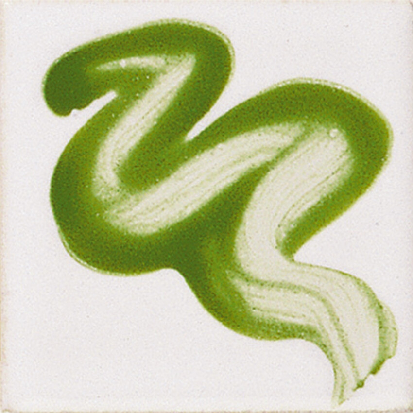 Photograph: Botz Unidekor Brush On Glaze:  Ferngrau (Fern Green) 30ml