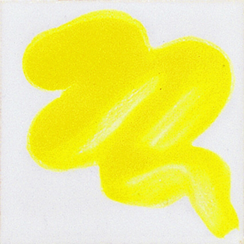 Photograph: Botz Unidekor Brush On Glaze:  Sonnengelb (Sun Yellow) 30ml