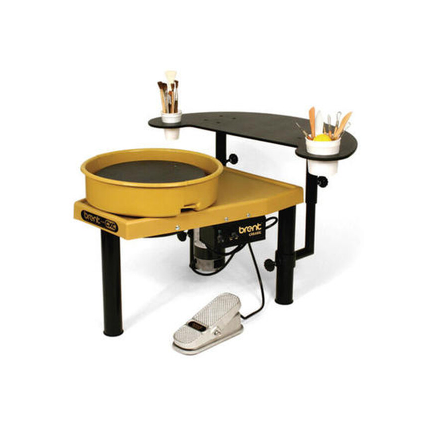 Photograph: Brent Curved Workstation (Table Only - Wheel Sold Separately)
