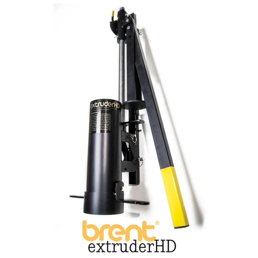 Photograph: Brent Extruder HD with EZ Lock and Three Dies