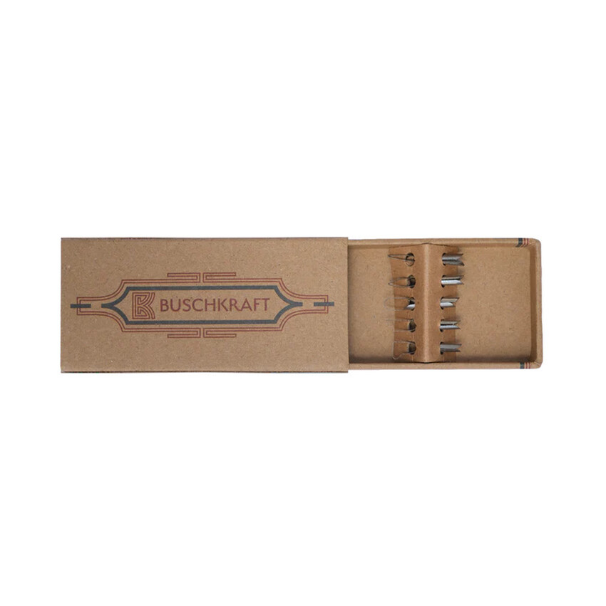 Photograph: Buschkraft Dragonfly Variety Detail #1 Carving Blade Pack 5pc