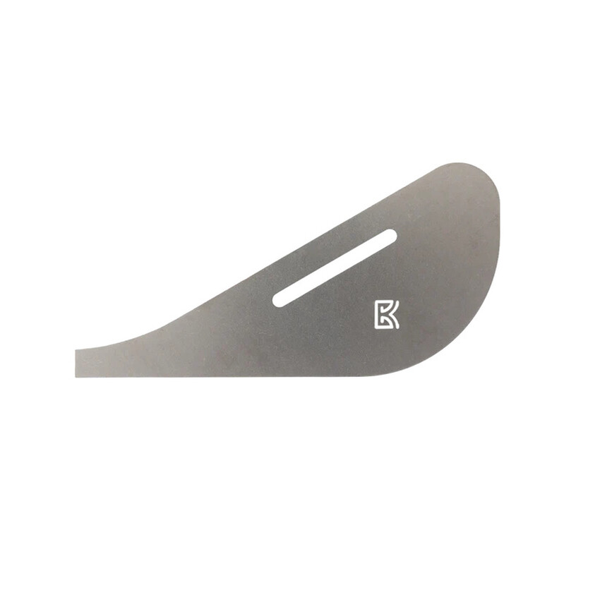 Photograph: Buschkraft Large Triangle Shaped Rigid Metal Rib with Square Tip
