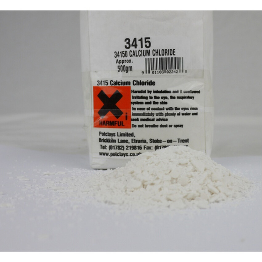 Photograph: Calcium Chloride (Flakes)