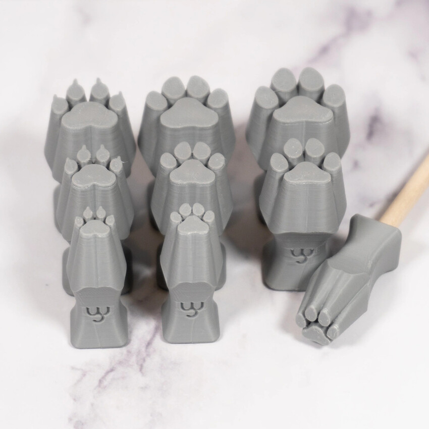 Photograph: Ceramind Stamp Set: Dog Paw