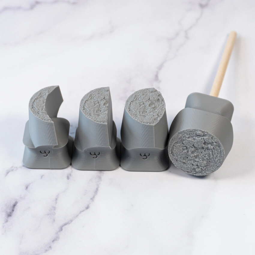 Photograph: Ceramind Stamp Set: Moon Phase
