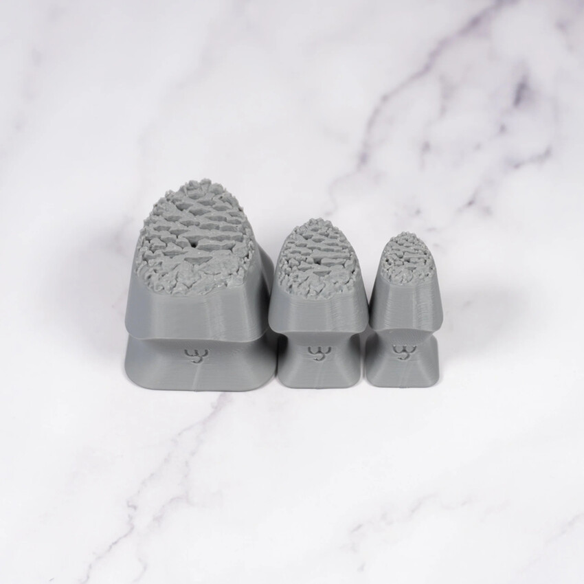 Photograph: Ceramind Stamp Set: Photo Textured Fat Pinecone