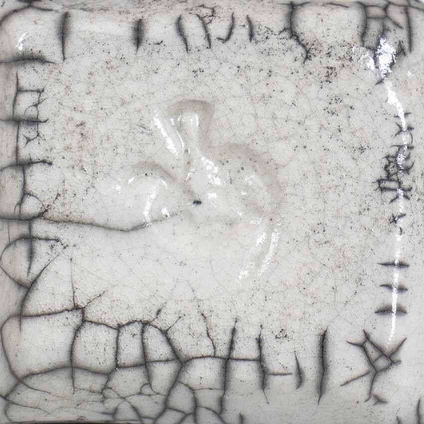 Photograph: Clayscapes Raku Glaze: Clear Crackle 5lb
