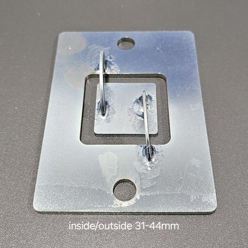 Photograph: Cowley Extruder Die: Square Hollow