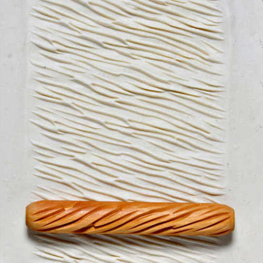 Photograph: Diagonal Ridges Hand Roller