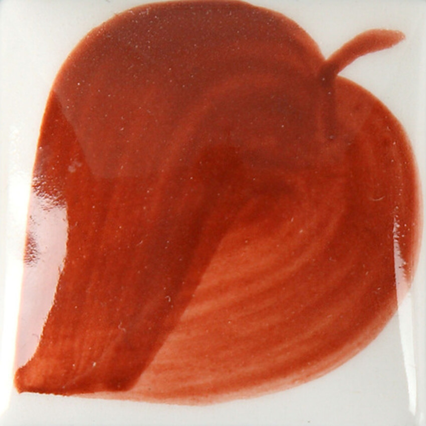 Photograph: Duncan EZ Stroke Brush-On Glaze: Brick 1oz