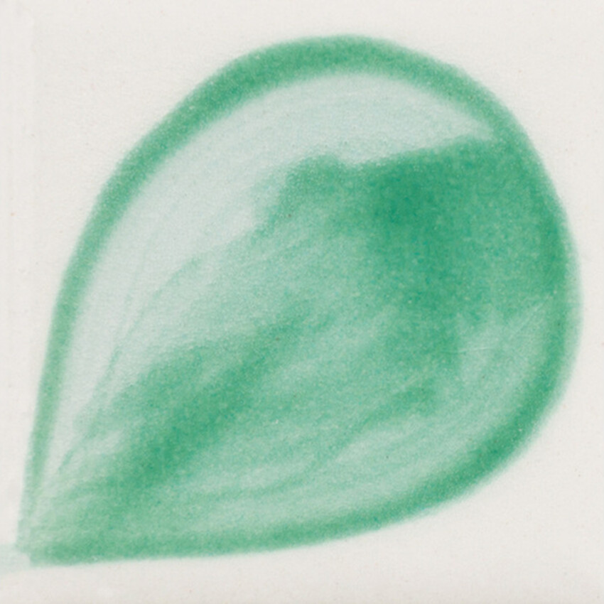 Photograph: Duncan EZ Stroke Brush-On Glaze: Juniper Green 1oz