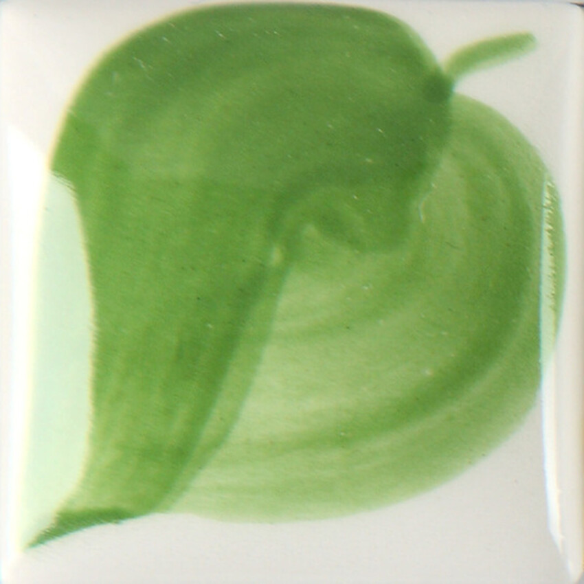 Photograph: Duncan EZ Stroke Brush-On Glaze: Leaf Green 1oz