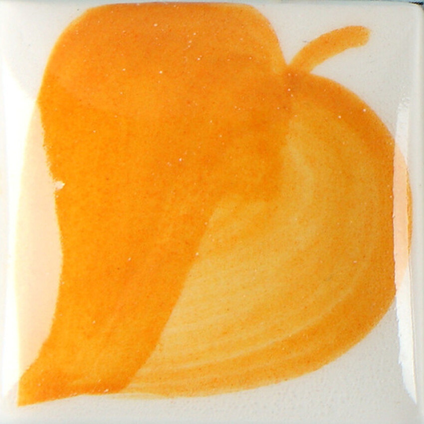 Photograph: Duncan EZ Stroke Brush-On Glaze: Orange 1oz