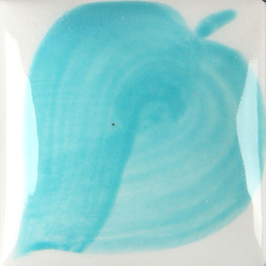 Photograph: Duncan EZ Stroke Brush-On Glaze: Peacock Green 1oz