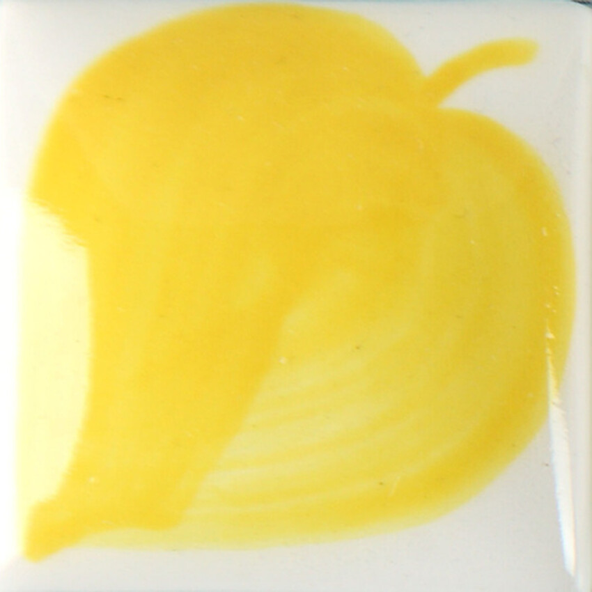 Photograph: Duncan EZ Stroke Brush-On Glaze: Yellow Orange 1oz