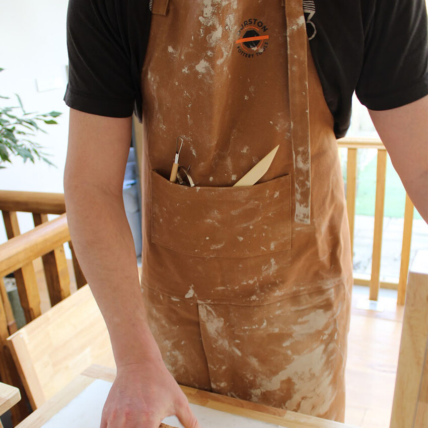 Photograph: Durston Split Leg Apron 450gsm