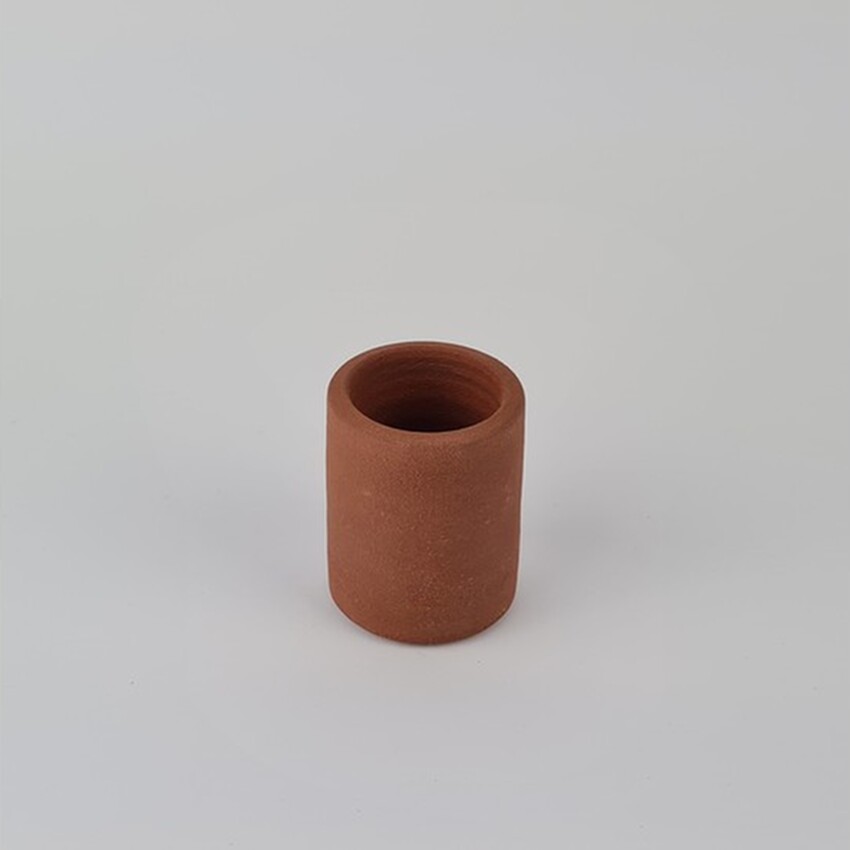 Photograph: Etruscan Red Sanded 8-10% 1060-1160C