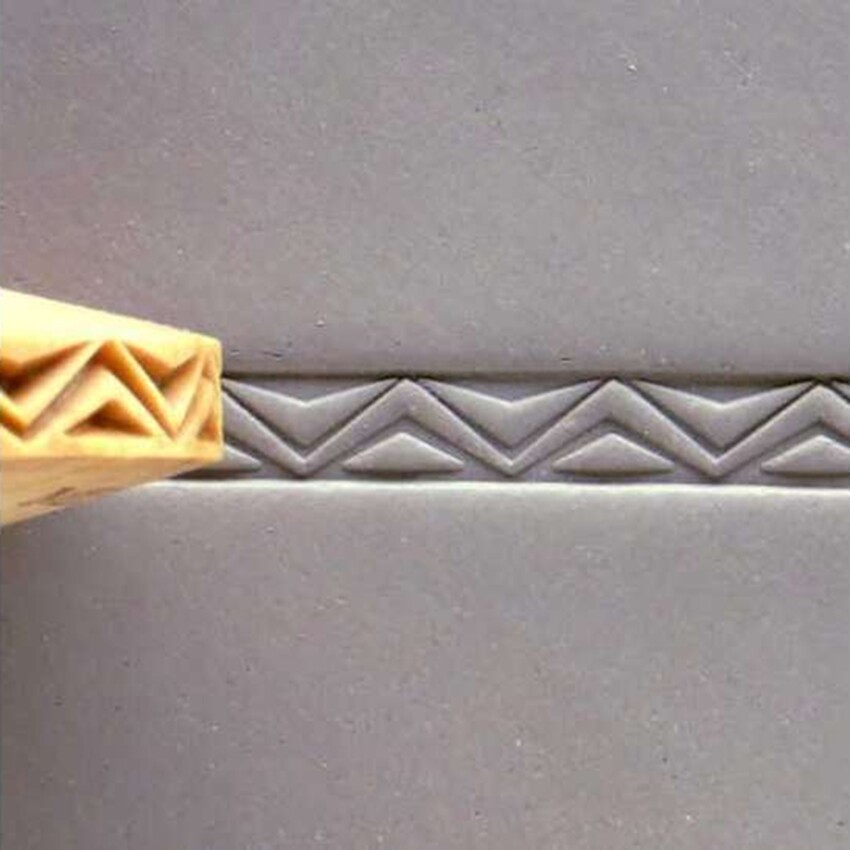 Photograph: Fancy Zig Zags Finger Roller