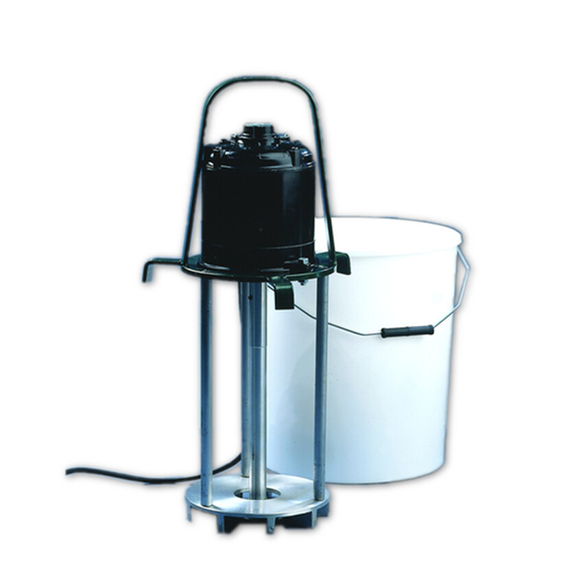 Photograph: Five Gallon Mixer (supplied with heavy-duty plastic tub)