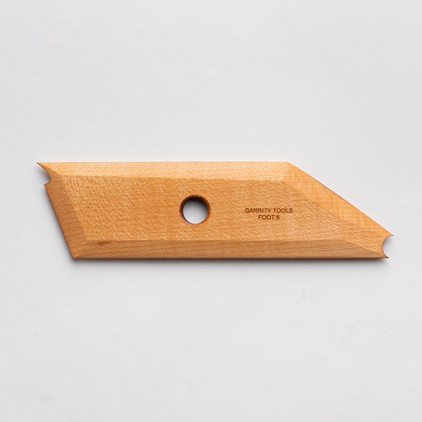 Photograph: Garrity Tools Wooden Foot Tool No.6