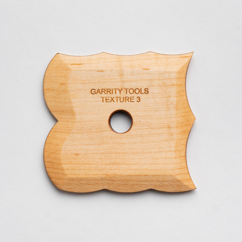 Photograph: Garrity Tools Wooden Texture Tool No.3