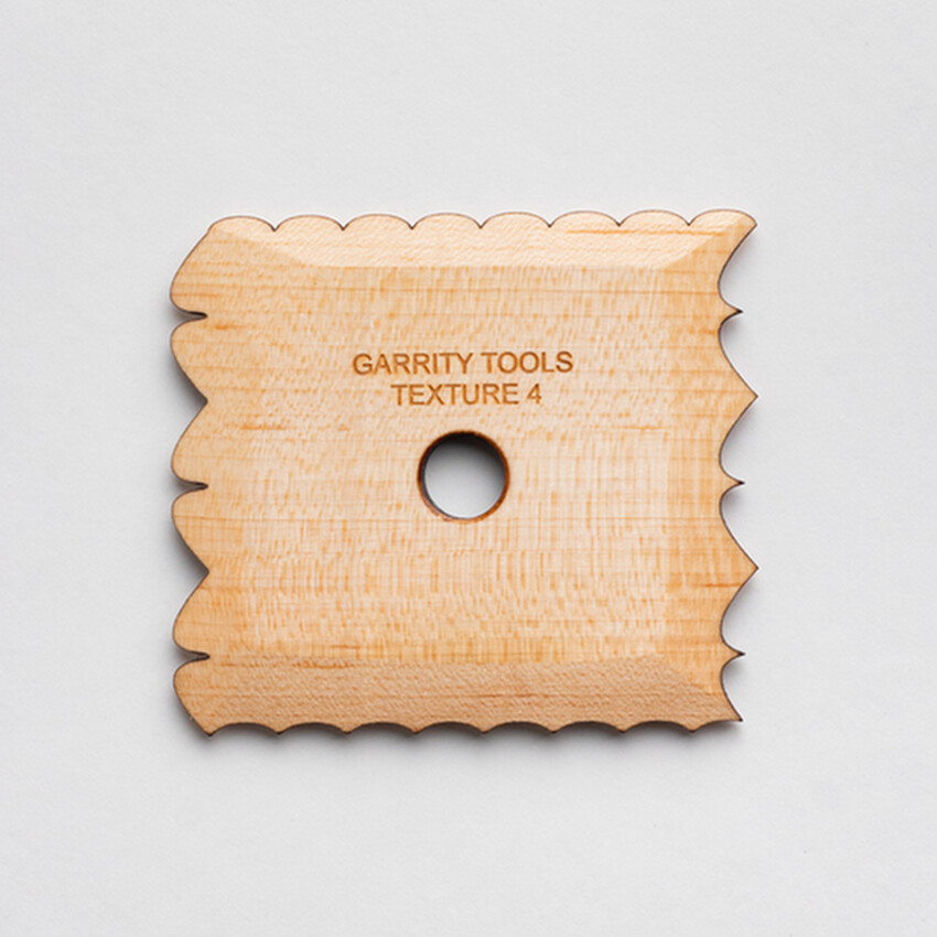 Photograph: Garrity Tools Wooden Texture Tool No.4