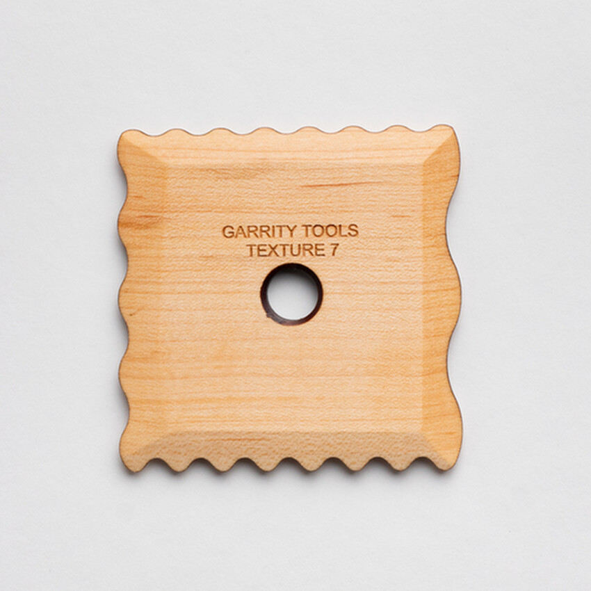 Photograph: Garrity Tools Wooden Texture Tool No.7
