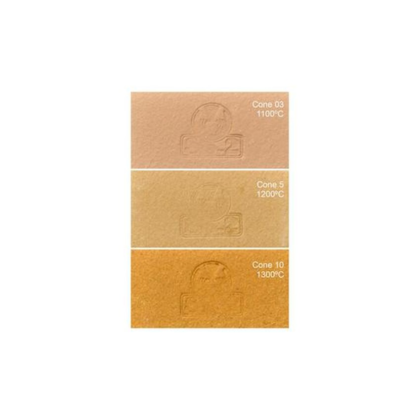 Photograph: Golden Brown "Gris" High Fire Grogged 0-0.5mm