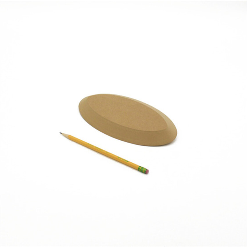 Photograph: GR Pottery Forms: 4x8in Oval Drape Mould
