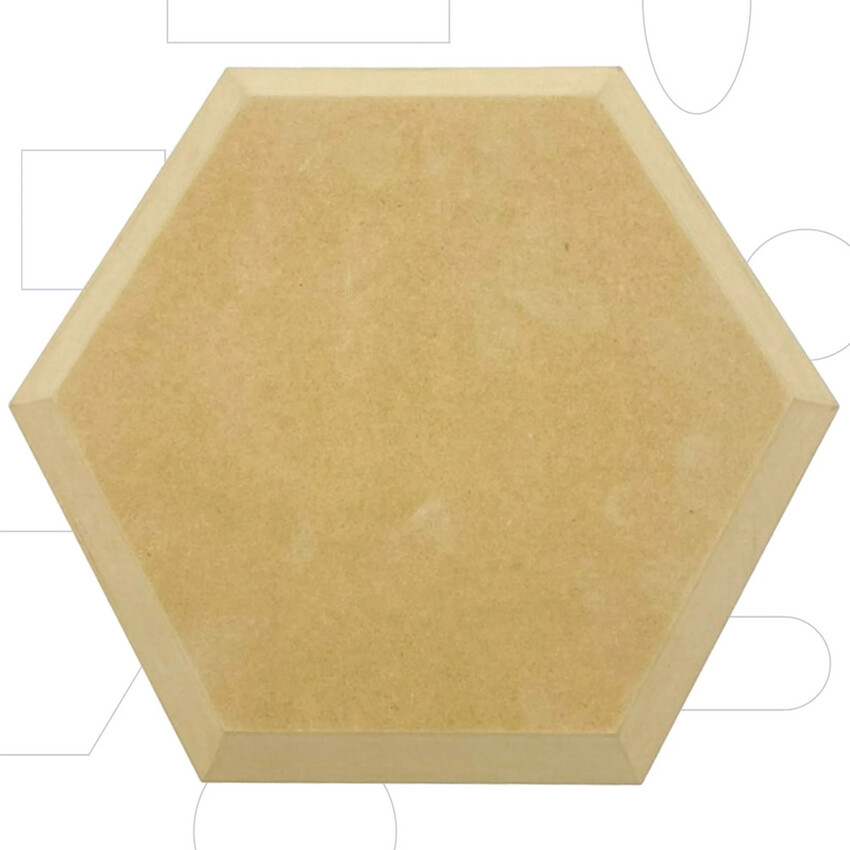 Photograph: GR Pottery Forms: OG Hexagon 11in
