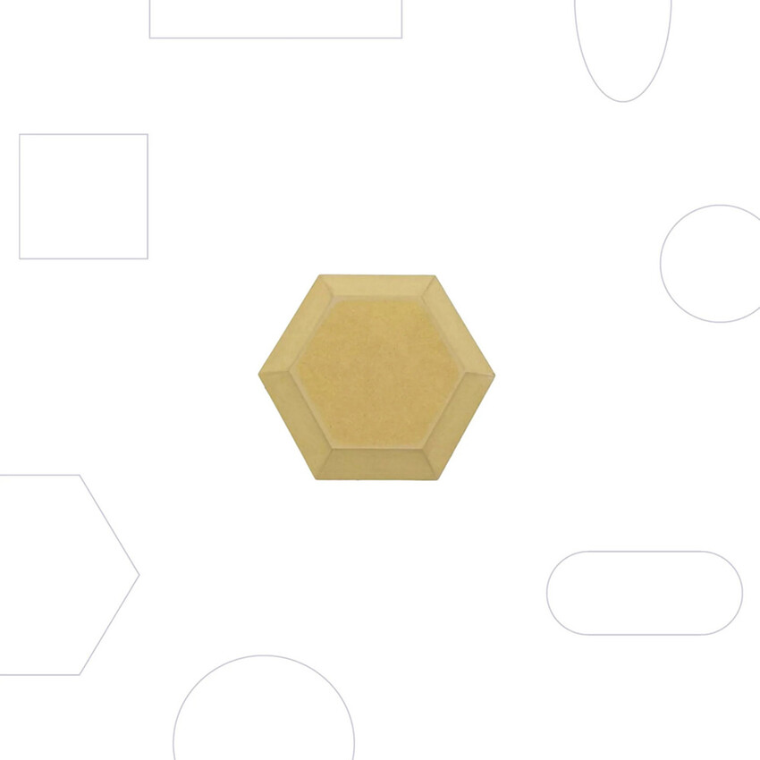 Photograph: GR Pottery Forms: OG Hexagon 3.5in