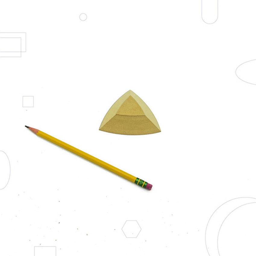 Photograph: GR Pottery Forms: Spherical Triangle 3.5in
