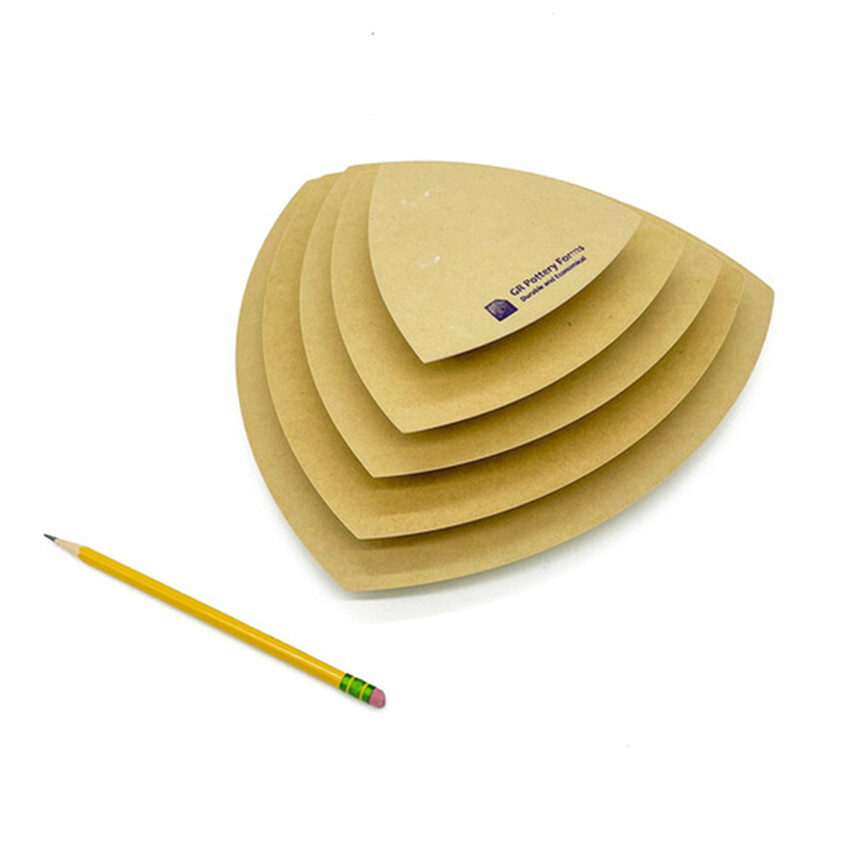 Photograph: GR Pottery Forms: Spherical Triangle Stack Pack