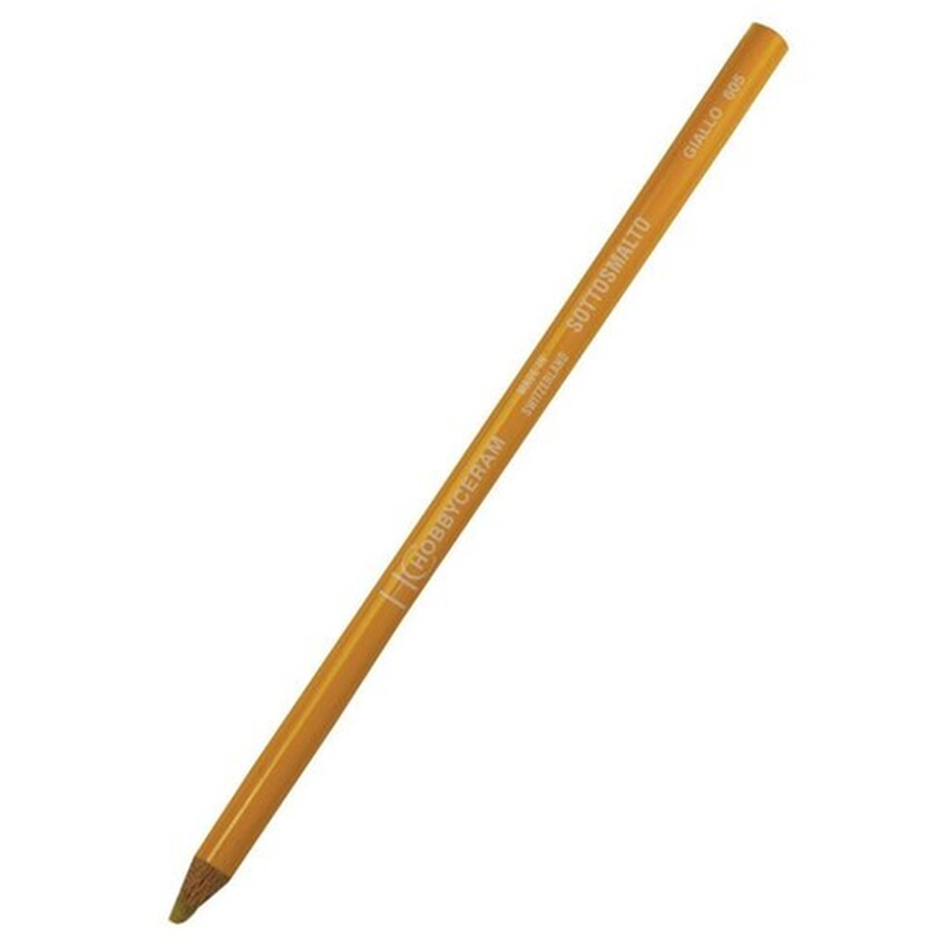 Photograph: Hobbyceram Yellow Underglaze Pencil 605