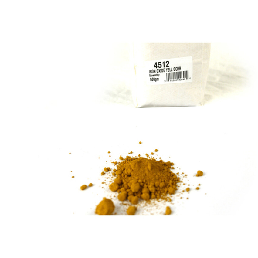 Photograph: Iron Oxide Yellow Ochre