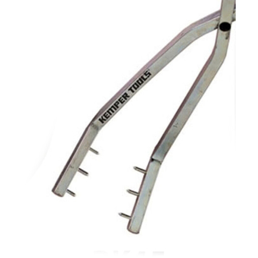 Photograph: Kemper Alloy Raku Tongs 32x8in Open (810x200mm approx.)
