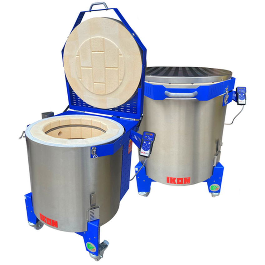 Photograph: Kilncare Ikon V61 GXr Toploading Pottery Kiln 3.0kW