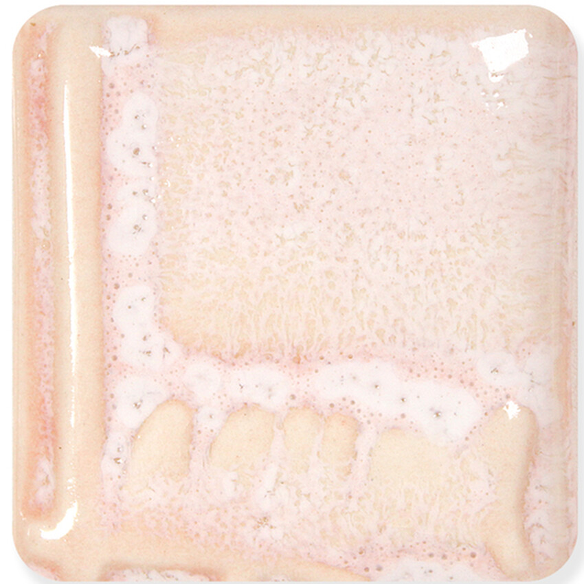 Photograph: Laguna Mystic Cone 5 Brush-On Glaze: Pink Ice 1PT