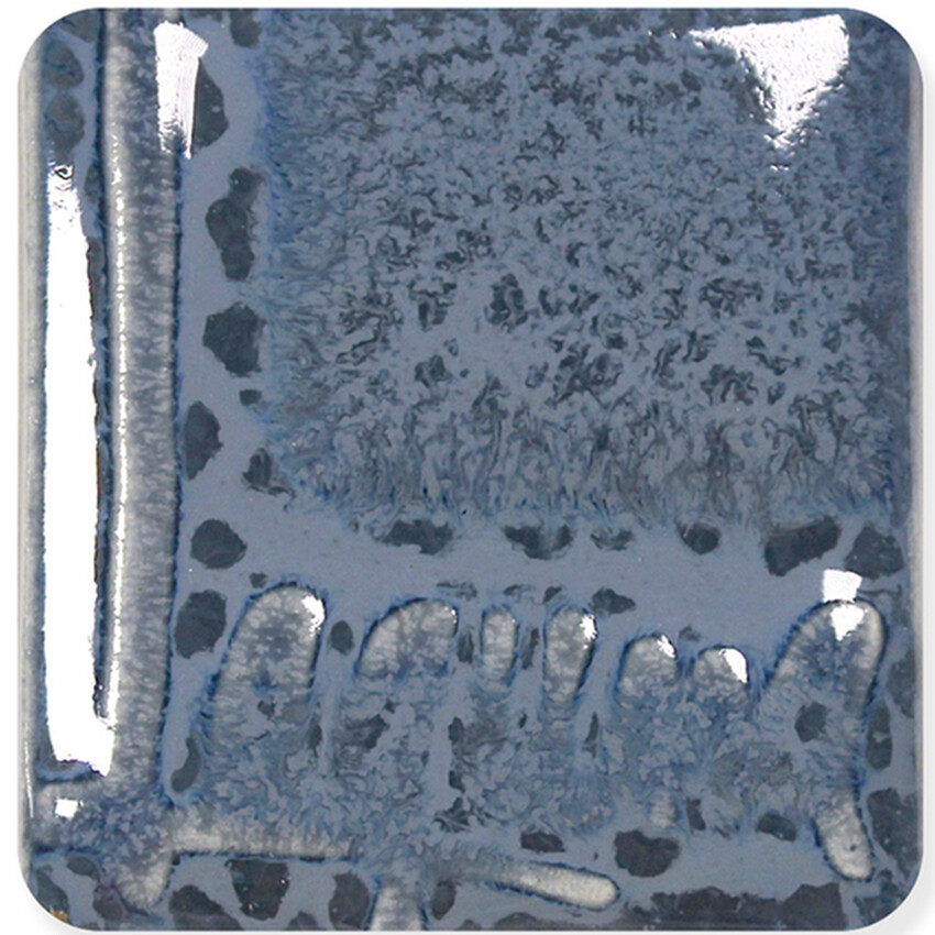 Photograph: Laguna Mystic Cone 5 Brush-On Glaze: Stormy Blue-Gray 1PT