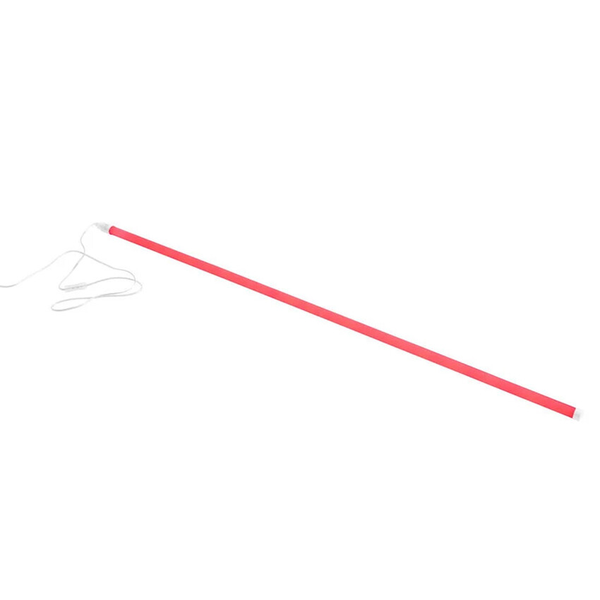 Photograph: Large red neon or power on light