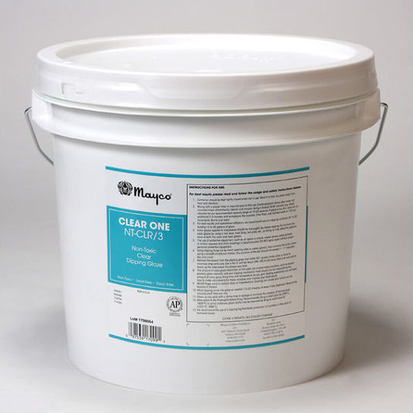 Photograph: Mayco Clear One - Dipping (3 USGallon/11.36lt)