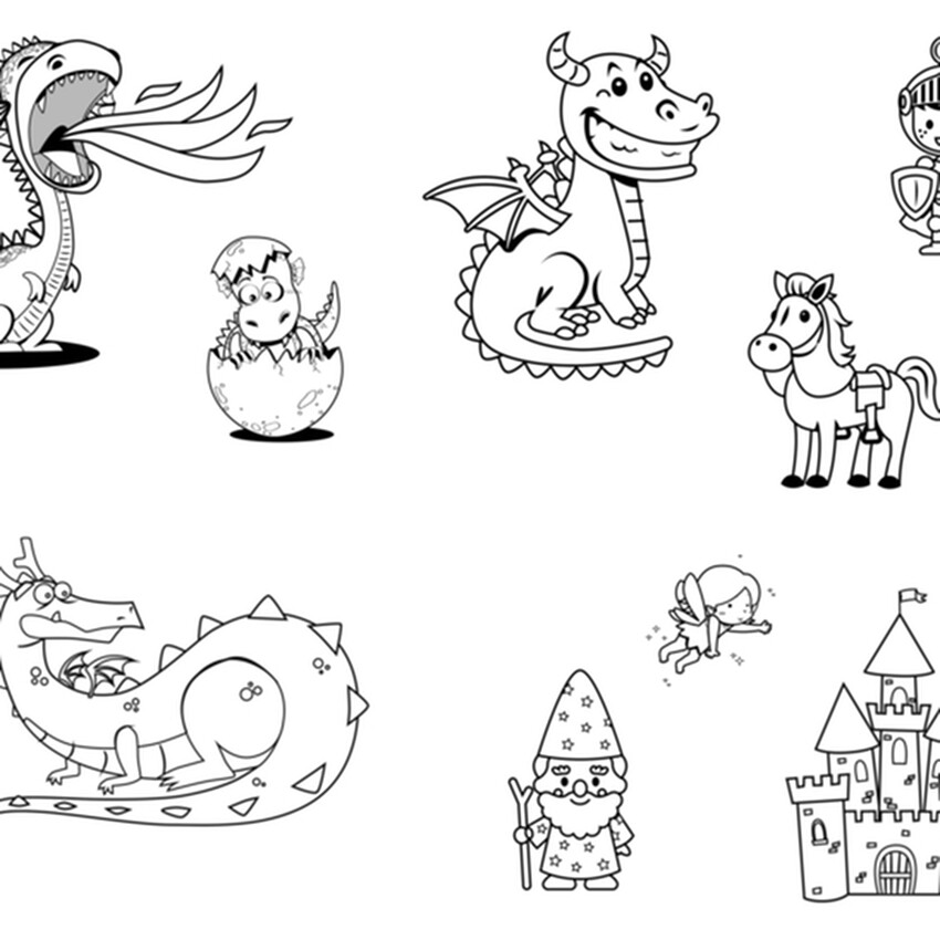 Photograph: Mayco Designer Silkscreen: Cute Dragons