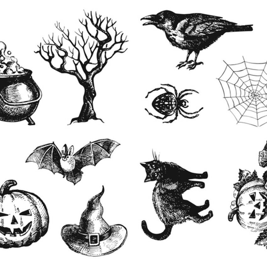 Photograph: Mayco Designer Silkscreen: Halloween