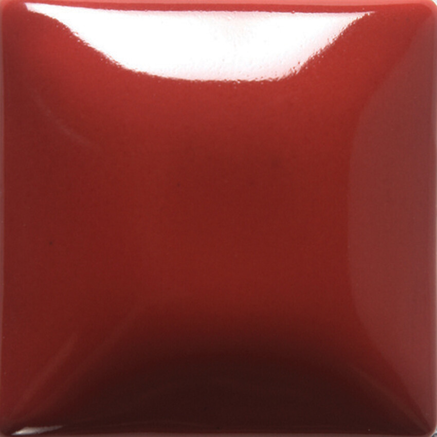 Photograph: Mayco Foundations Brush-On Glaze: Brick Red 473ml