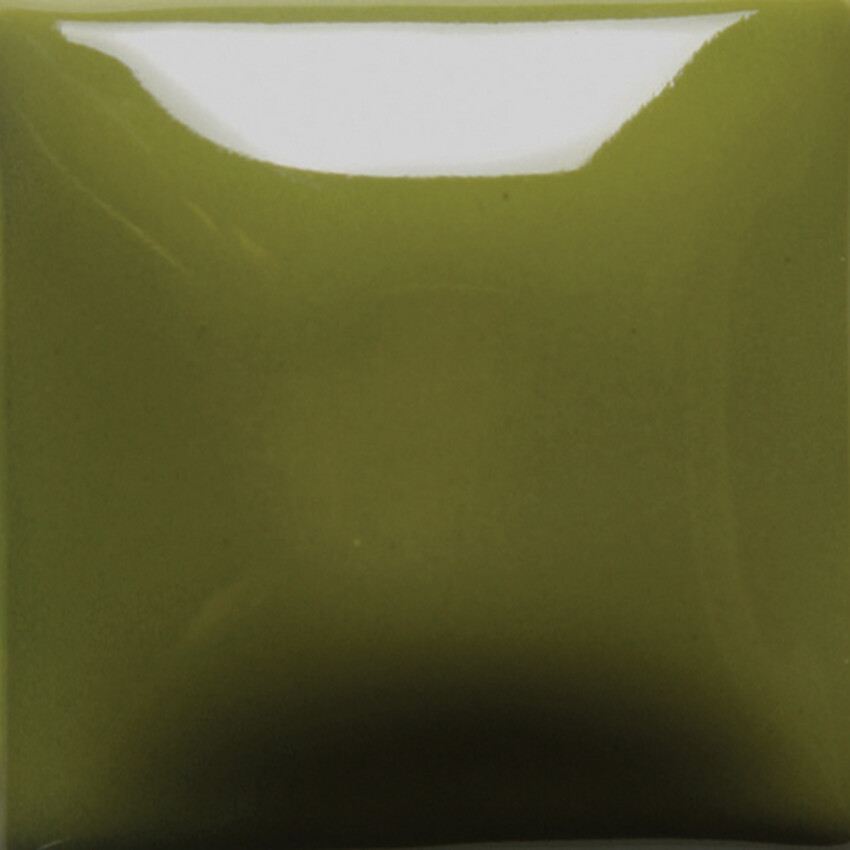 Photograph: Mayco Foundations Brush-On Glaze: Olive Green 473ml