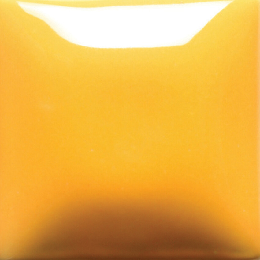 Photograph: Mayco Foundations Brush-On Glaze: Yellow-Orange