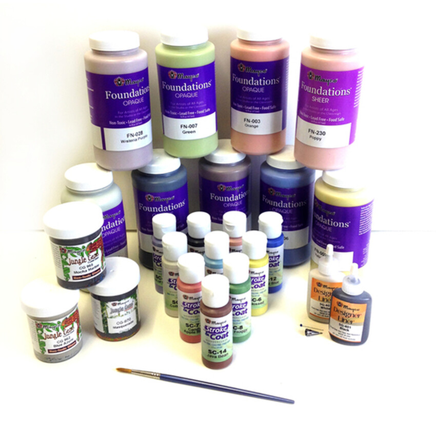 Photograph: Mayco Glaze Kit (Cone 06-6)